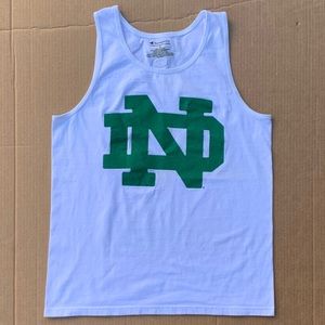 Norte Dame printed champion tank top, used excellent condition
